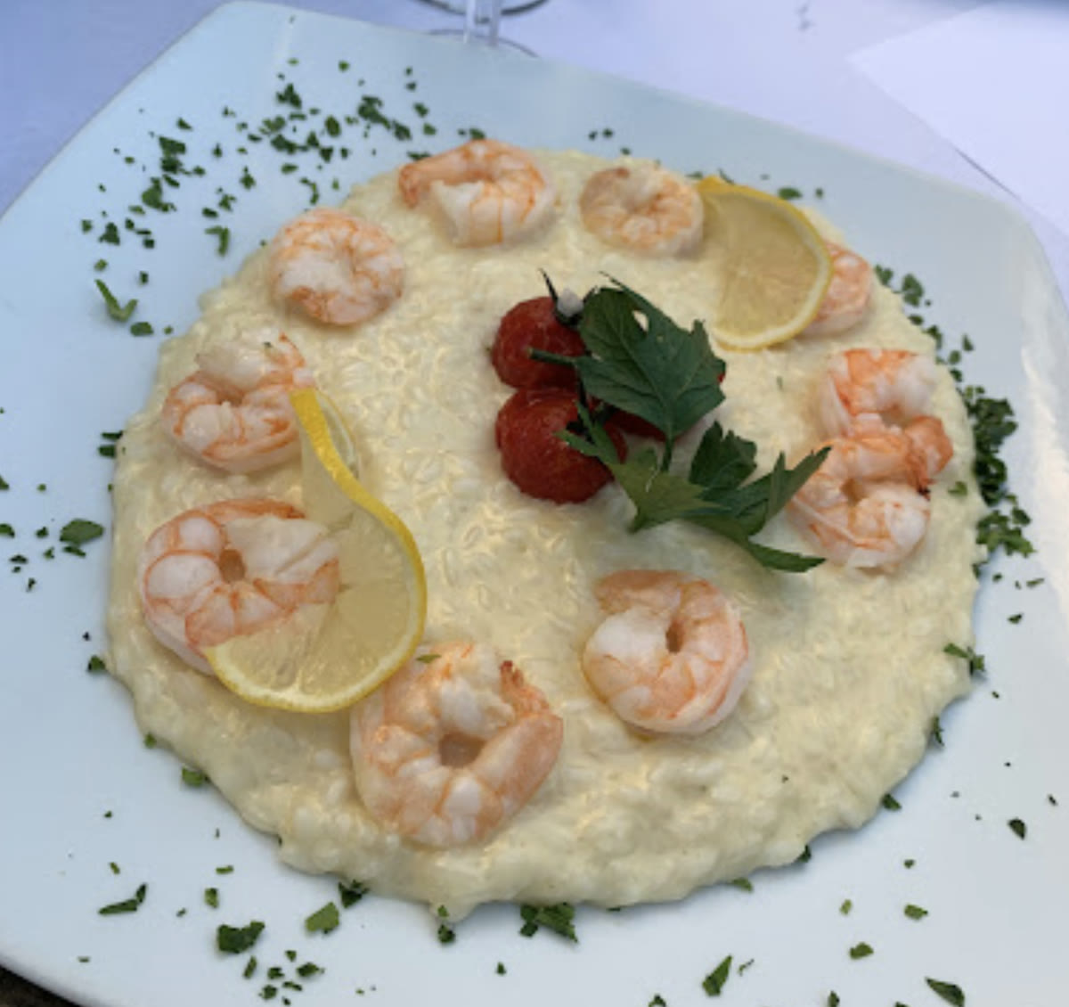 Risotto aux crevettes